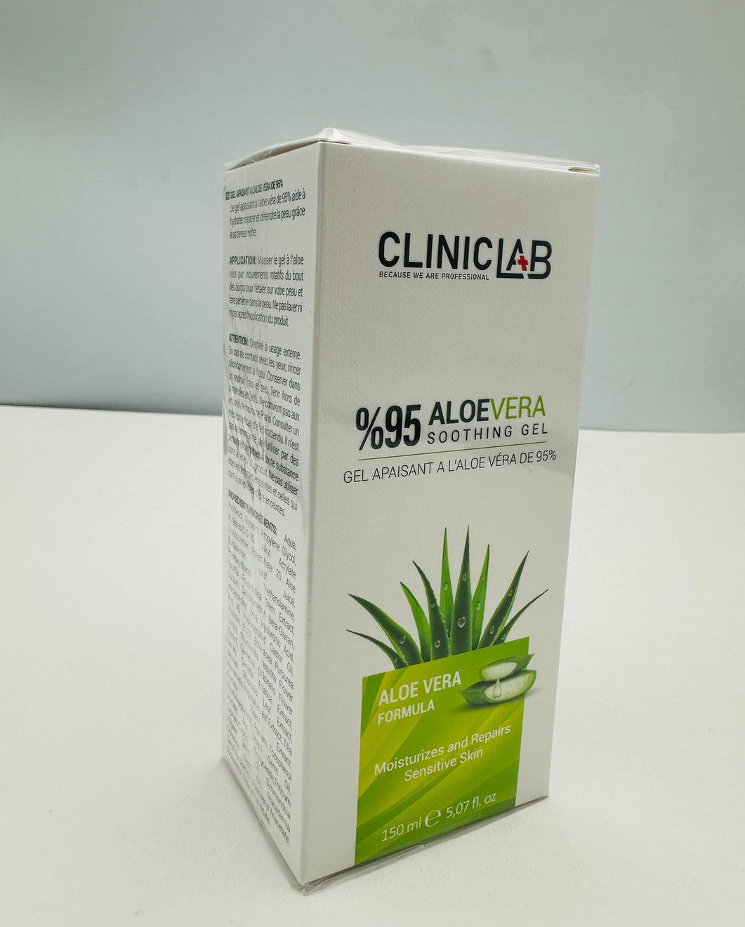 ClinicLab Aloe Vera 95% Soothing Gel 150ml – Hydrating & Refreshing Skin Gel 2
