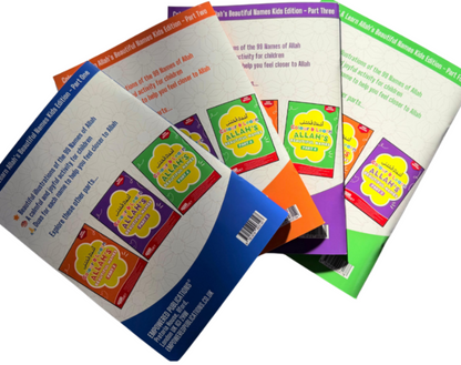 Colour & Learn Allah’s Beautiful Names – Kids Islamic Activity & Coloring Book-islamicbrands