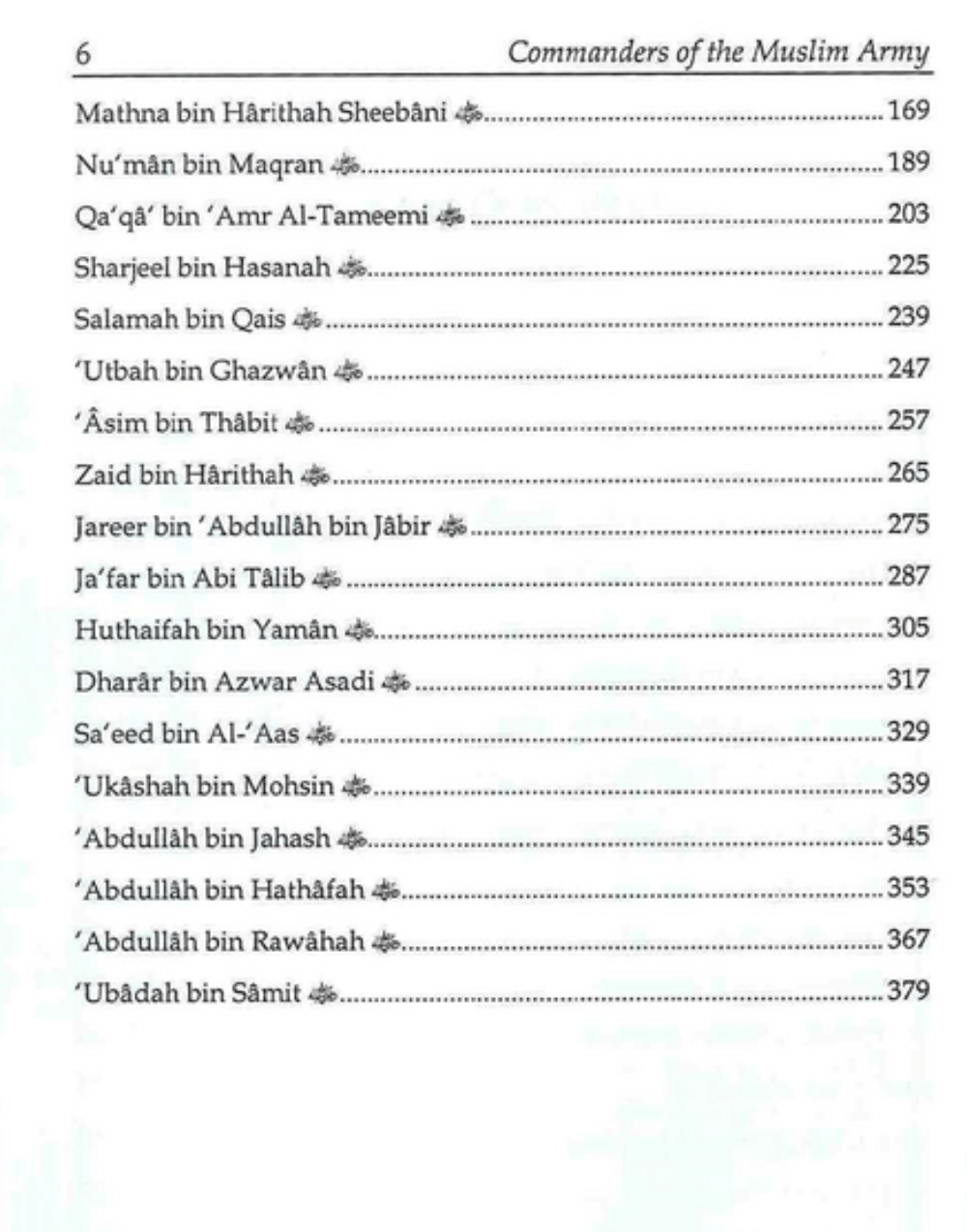 Commanders of the Muslim Army – Islamic History of Great Muslim Generals | Mahmood Ahmad Ghadanfar www.islamicbrands.org