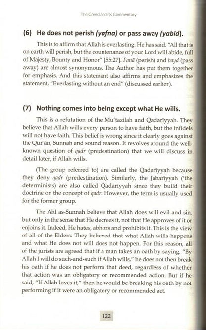 Commentary on the Creed of Imam At-Tahawi | Ibn Abi Al-'Izz Al-Dimashqi Al-Hanafi
