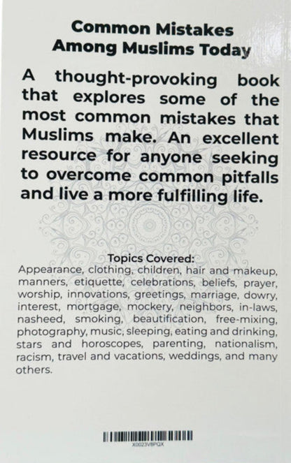 Common Mistakes Among Muslims Today | Islamic Guidance by Abu Zayd Kamran ANli-islamicbrands