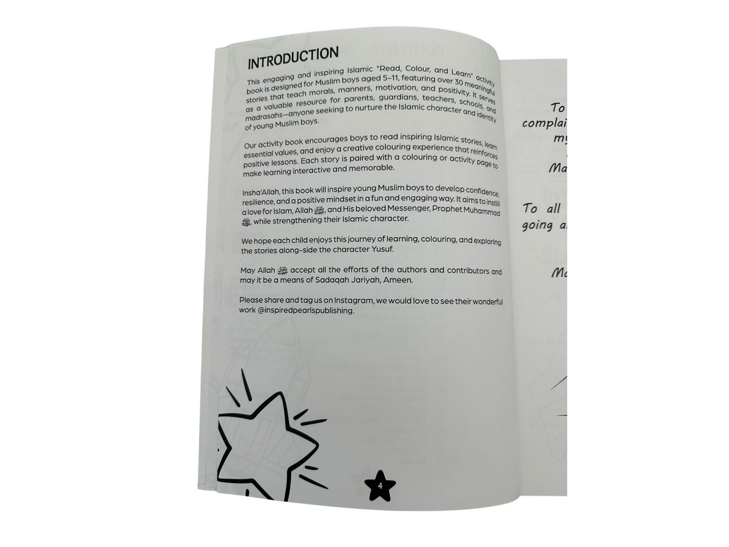 My Inspired Stars (Ages 5–11) – Islamic Activity & Learning Book for Children