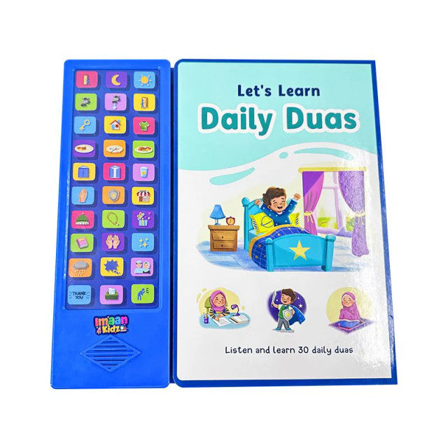 Let’s Learn Daily Duas Soundbook – Interactive Islamic Audio Book for Kids