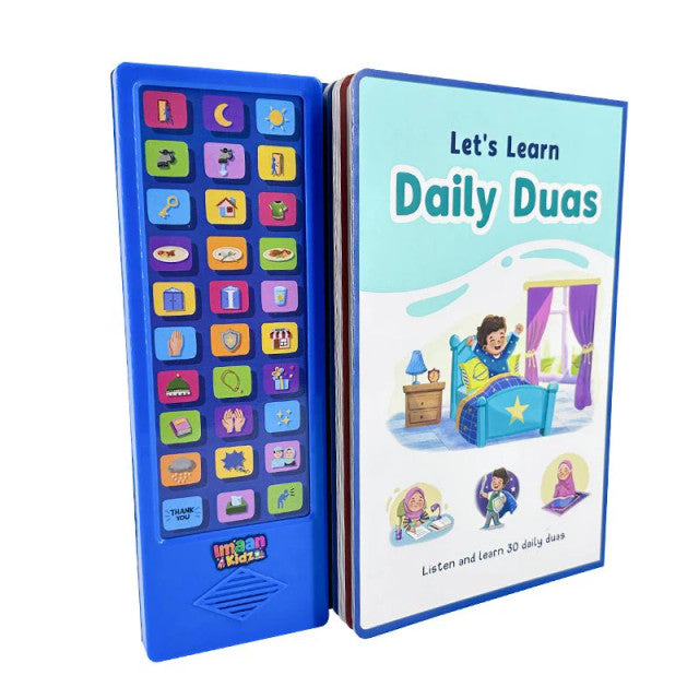 Let’s Learn Daily Duas Soundbook – Interactive Islamic Audio Book for Kids