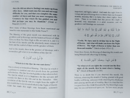 Directives & Rulings on Finishing the Month of Ramadhan by Shaykh Abdur-Razzaq Al-Badr | Ramadan & Eid Guidelines-Islamicbrands.org