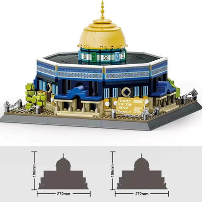 Dome of the Rock Qubbat al-Sakhra Jerusalem 983-Piece Architecture Model – Islamic Building Blocks Toy
www.islamicbrands.org