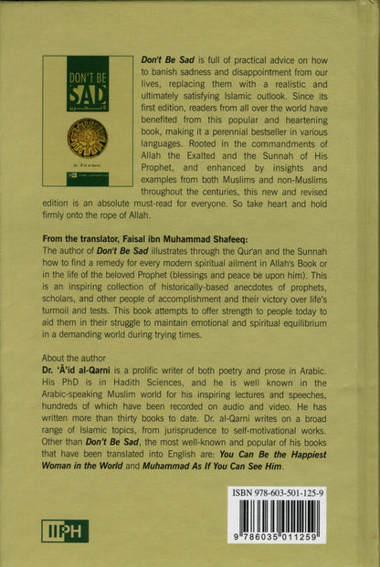 Don’t Be Sad – Hard Cover | Islamic Self-Help & Motivation Book by Dr. Aid al-Qarni