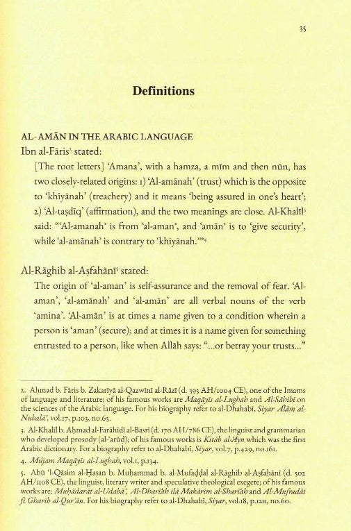 Entering the Protection of Non-Muslims – Islamic Rulings on Aman & Security 5