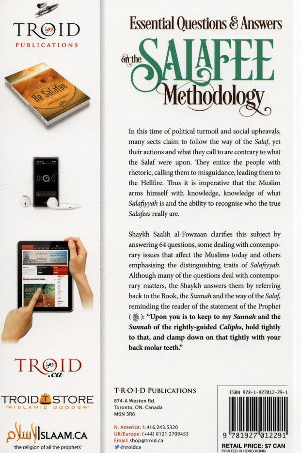 Essential Questions & Answers on the Salafee Methodology