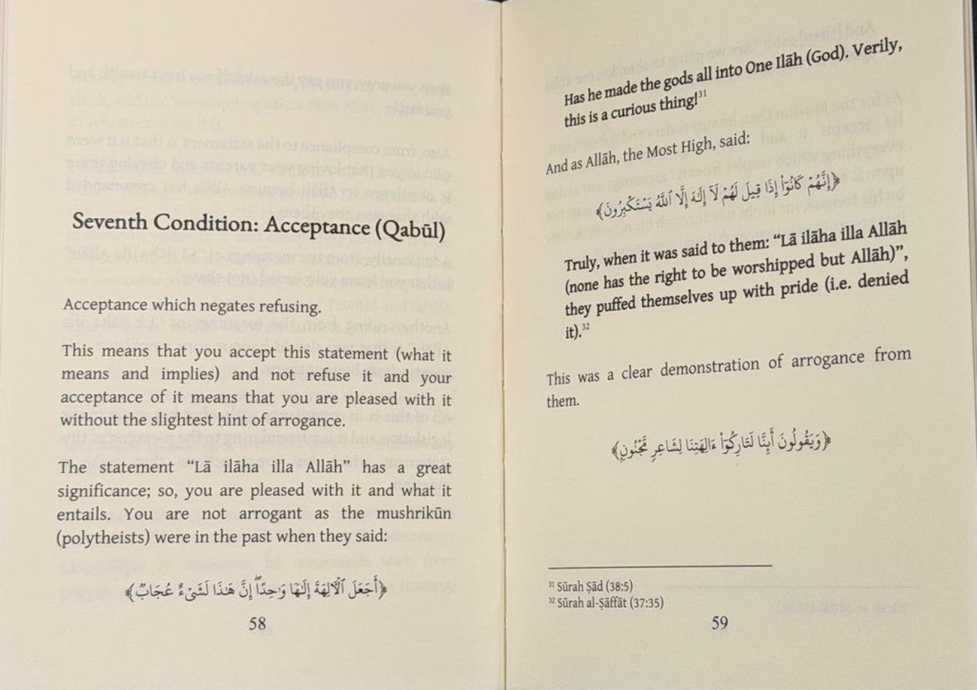 Explanation of the Conditions of La ilaha illa Allah – Aqeedah Book by Salim Bamihirz-islamicbrands