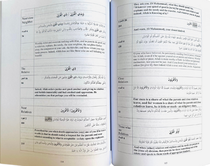 Family Members in Holy Quran Verses – English Translation Book by Hamza Muhammad Dakka
