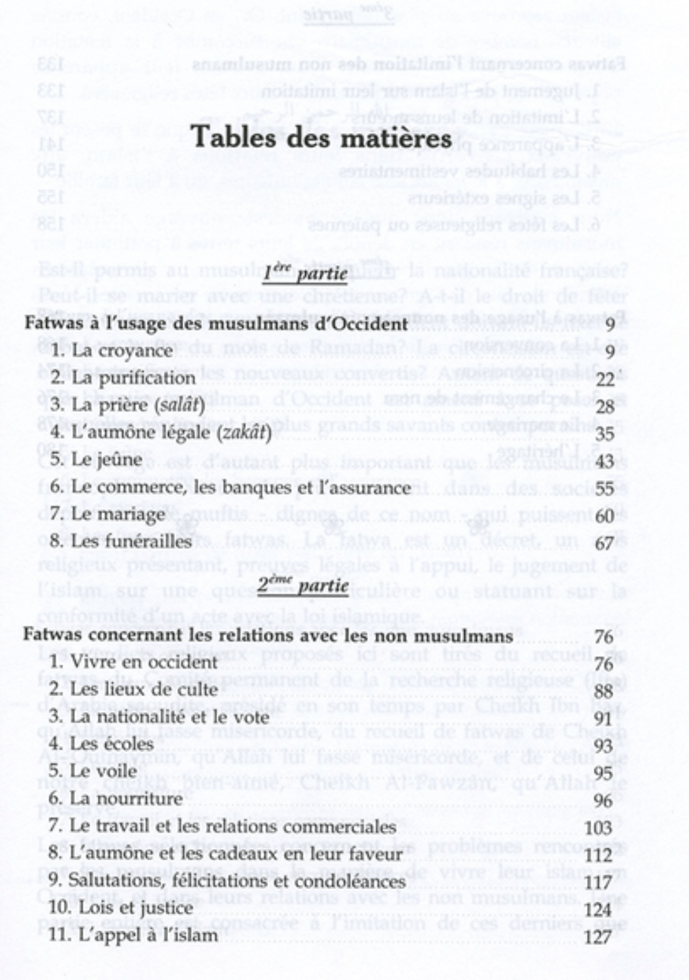 Fatwas of the Great Scholars: Fatwas des Grands Savants à l’Usage des Musulmans d’Occident – Islamic  Guide for Muslims in the West (French)  www.islamicbrands.org