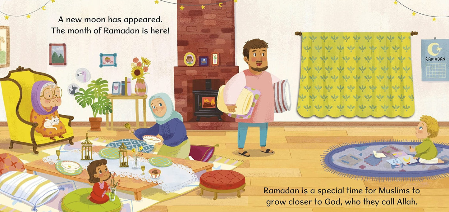First Festivals: Ramadan – Lift-the-Flap Board Book for Kids | Islamic Children’s Book About Ramadan