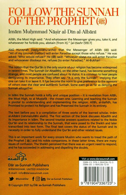 Follow The Sunnah of The Prophet By Imam al-Albani