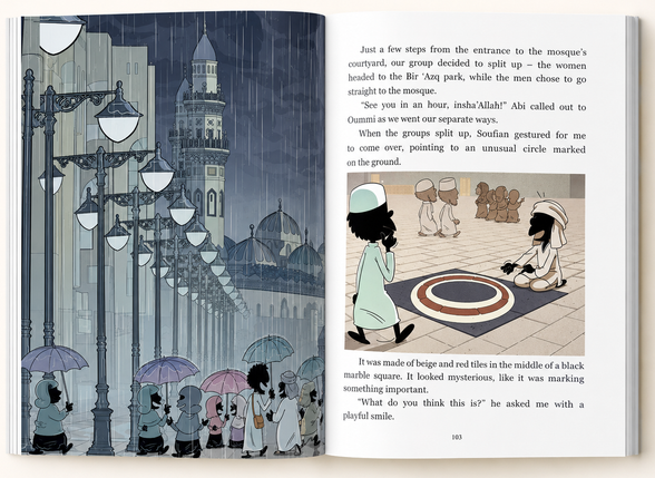 Foulane Family On Umrah Volume 10: Part 1 – Madinah | Islamic Adventure Book for Children
