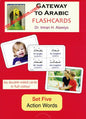 Gateway to Arabic Action Flashcards – Set Five | Learn Arabic Action Words with Visual Cards 1