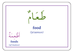 Gateway to Arabic Flashcards – Set Four | Arabic Vocabulary & Verb Conjugation Learning Cards 5