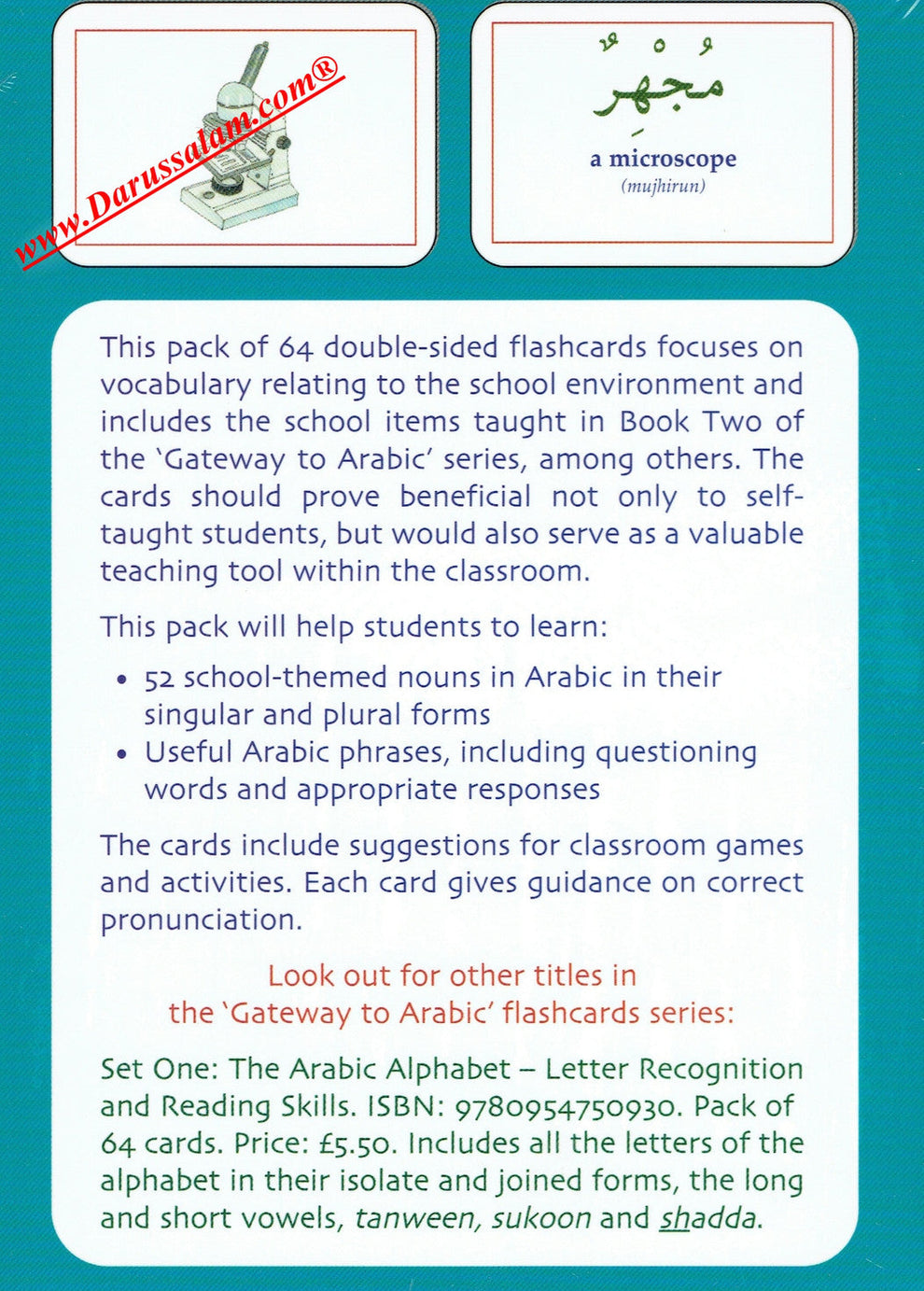 Gateway to Arabic Flashcards – Set Two | Arabic Verb Conjugation & Voc ...
