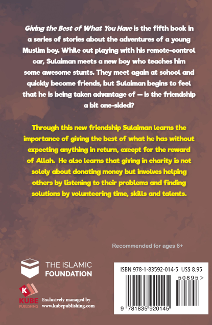 Giving the Best of What You Have – Inspiring Islamic Book on Sincerity, Charity & Spiritual Excellence
