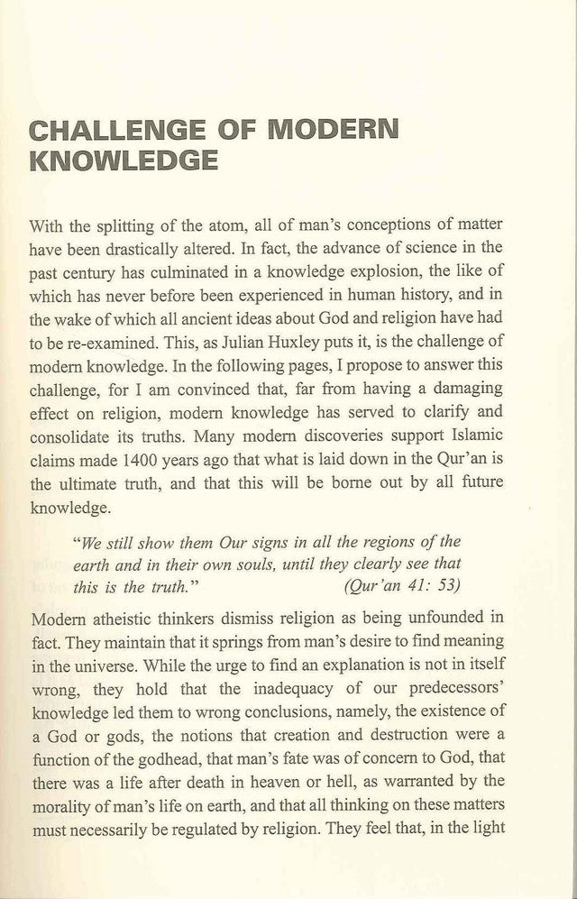 GOD Arises by Maulana Waiduddin khan