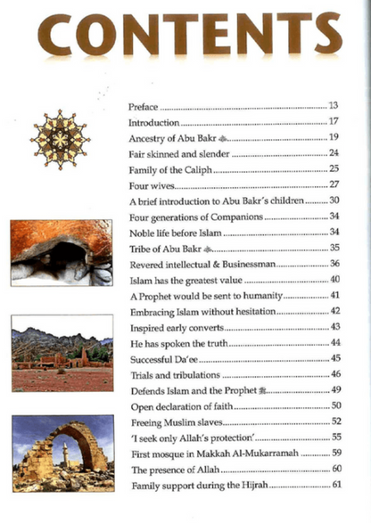 Golden Stories of Abu Bakr As-Siddeeq (RA) – Inspiring Stories from the Life of the First Caliph  www.islamicbrands.org