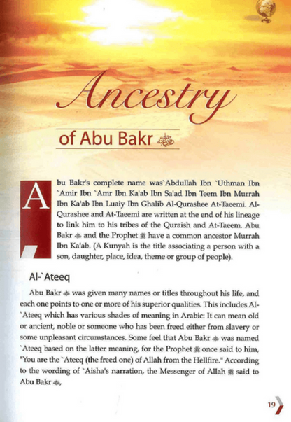 Golden Stories of Abu Bakr As-Siddeeq (RA) – Inspiring Stories from the Life of the First Caliph  www.islamicbrands.org