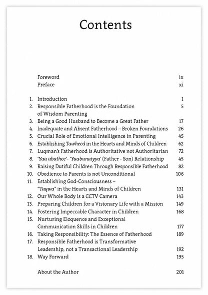 Heart to Heart: A Fatherhood Guide from Surah Luqman | Islamic Parenting Book
