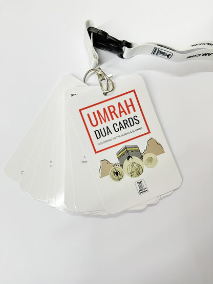 Umrah Dua Cards with QR Code – Step-by-Step Umrah Guide (Quran & Sunnah)