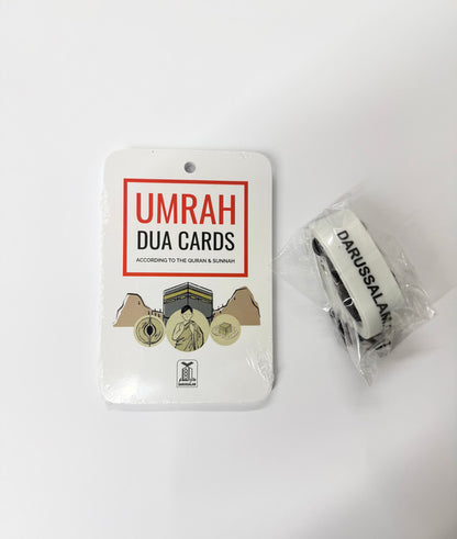Umrah Dua Cards with QR Code – Step-by-Step Umrah Guide (Quran & Sunnah)