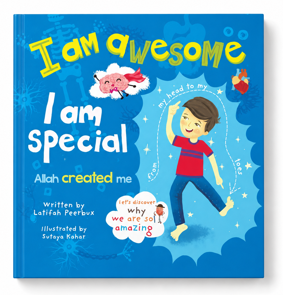 I Am Awesome! Allah Created Me – Islamic Children's Book About the Wonders of the Human Body-islamicbrands