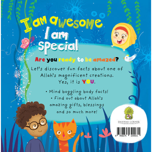 I Am Awesome! Allah Created Me – Islamic Children's Book About the Wonders of the Human Body-islamicbrands