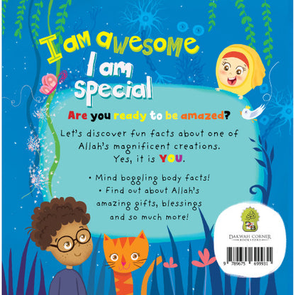 I Am Awesome! Allah Created Me – Islamic Children's Book About the Wonders of the Human Body-islamicbrands