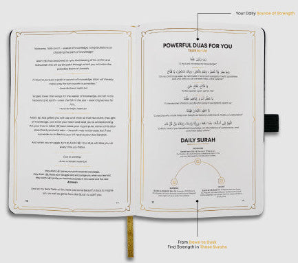An Islamic Journal for Reflection, Gratitude & Spiritual Growth | Guided Muslim Faith & Self-Reflection