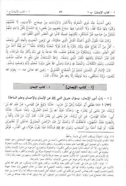 Menna Al-Moneim in the explanation of Sahih Muslim 4 Volumes منة المنعم في شرح صحيح مسلم
