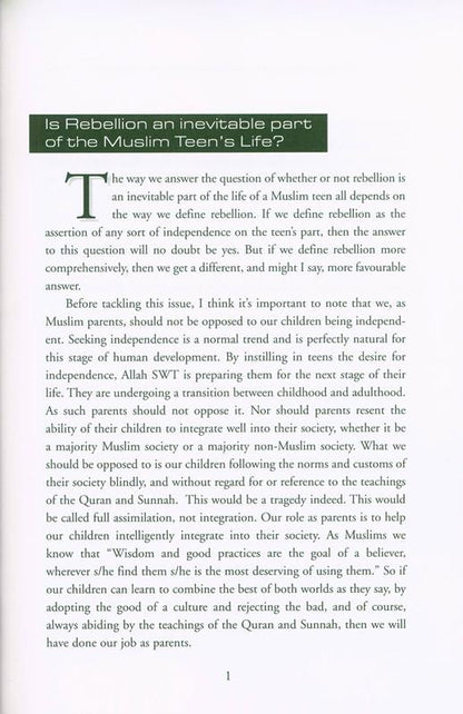When Muslim Teens Rebel: Causes & Solutions | Islamic Parenting Guide