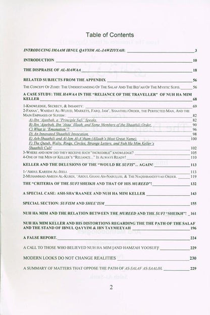 A Chapter on the Dispraise of Al-Hawaa and Self-Control by Saleh As-Saleh