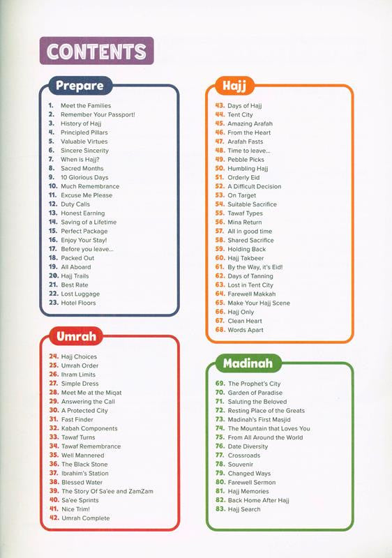 Hajj and Umrah Activity Book – Fun Islamic Learning for Children