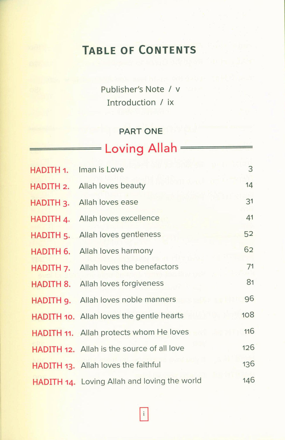 This Is Love | 40 Hadiths on Loving Allah, His Prophet ﷺ & His Creation