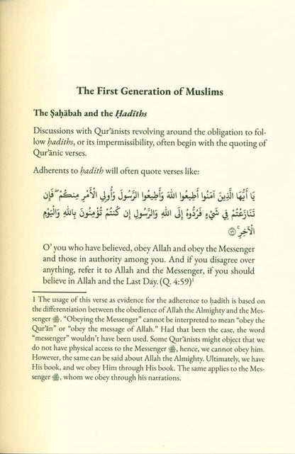 The Necessity of Hadith – Refutation of Qur’an-Only Approach | Islamic Belief & Sunnah Authority Book