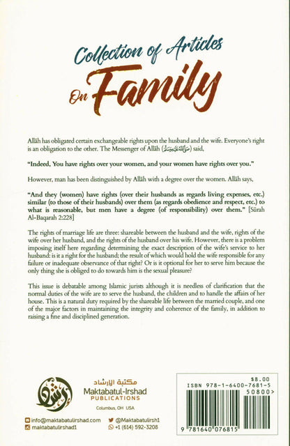 Collection of Articles on Family – Islamic Guidance on Marriage, Rights & Family Life