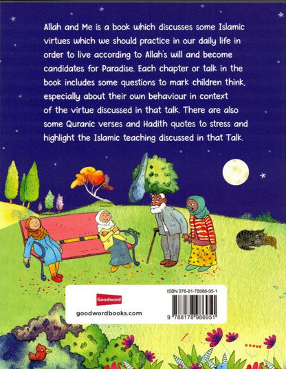 Allah and Me by Vinni Rehman – Children’s Islamic Values Softcover