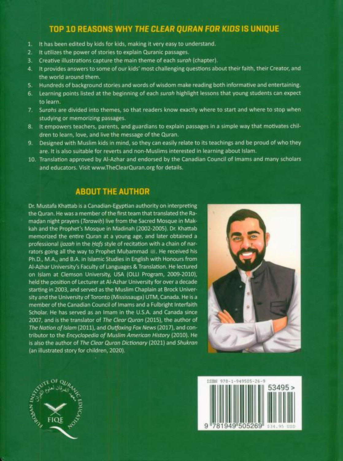 The Clear Quran Tafsir for Kids – Surahs 29–48 Hardcover [Kids Quran]