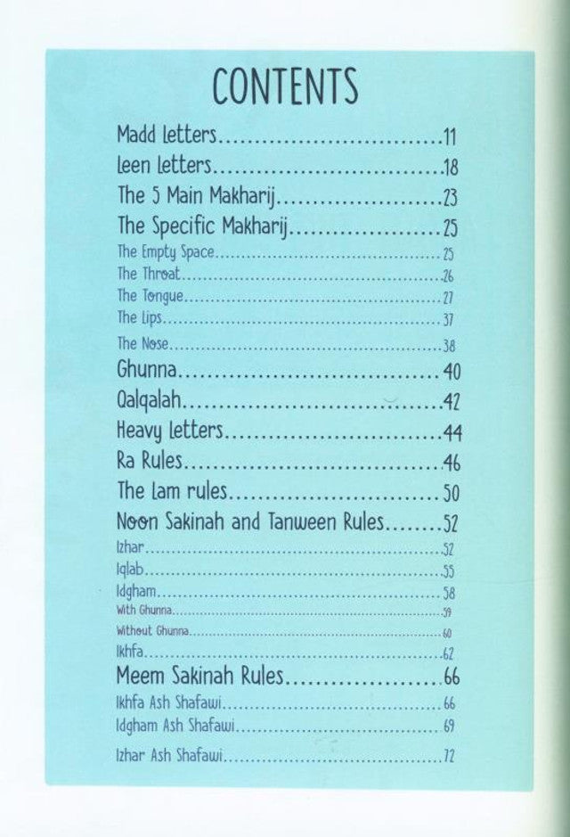 The Ultimate Tajweed Workbook – Engaging Activity Book for Basic  Rules