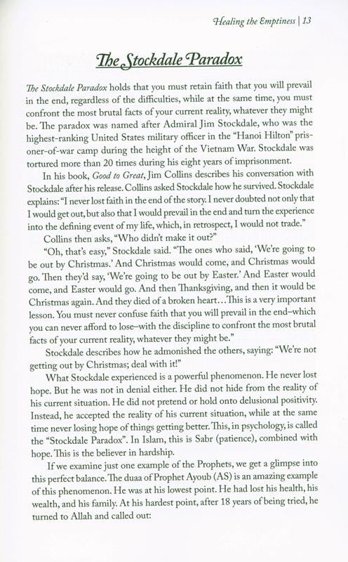 Healing the Emptiness – A Guide to Emotional & Spiritual Well-Being by Yasmin Mogahed