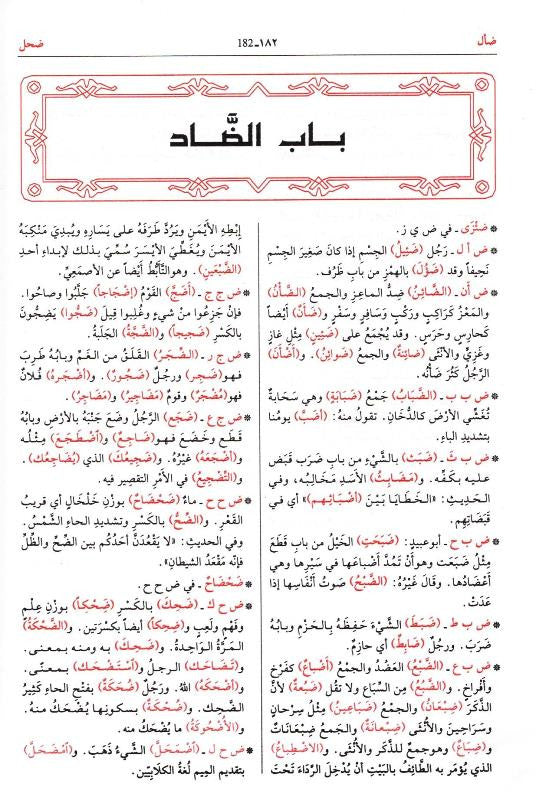 مختار الصحاح | Mukhtar as-Sihah Arabic Dictionary by Imam Al-Razi