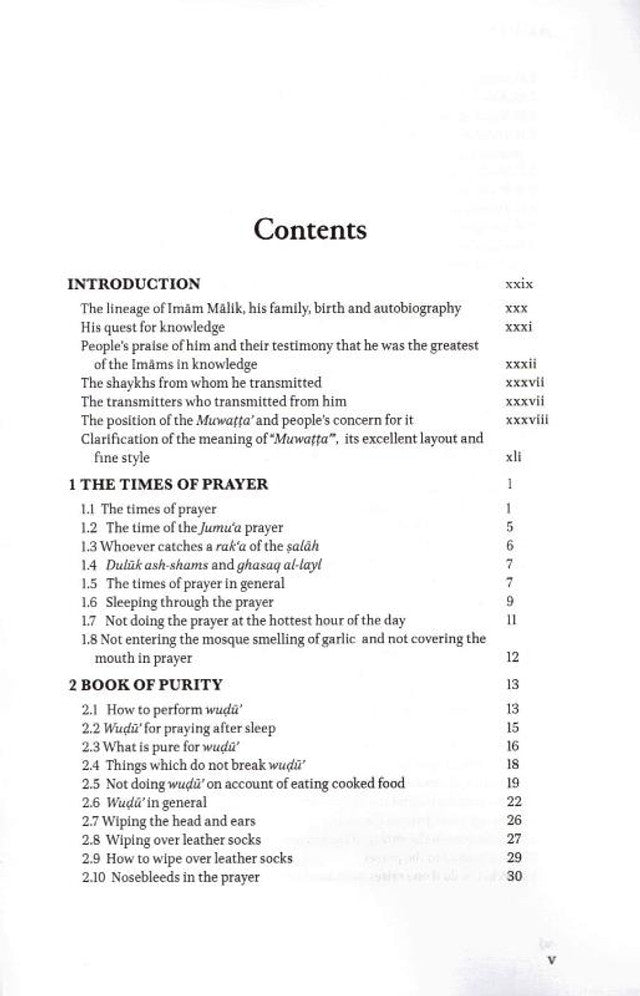 Al-Muwatta of Imam Malik ibn Anas -Arabic & English – Foundational Hadith & Fiqh