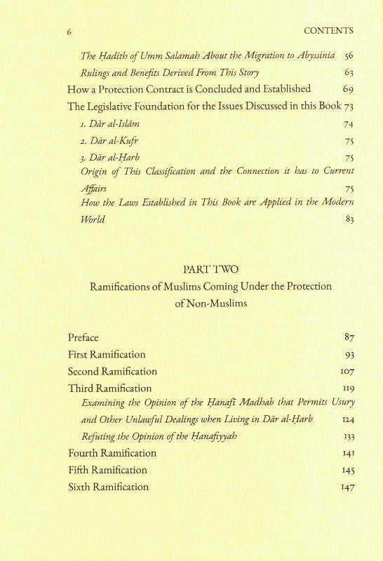 Entering the Protection of Non-Muslims – Islamic Rulings on Aman & Security