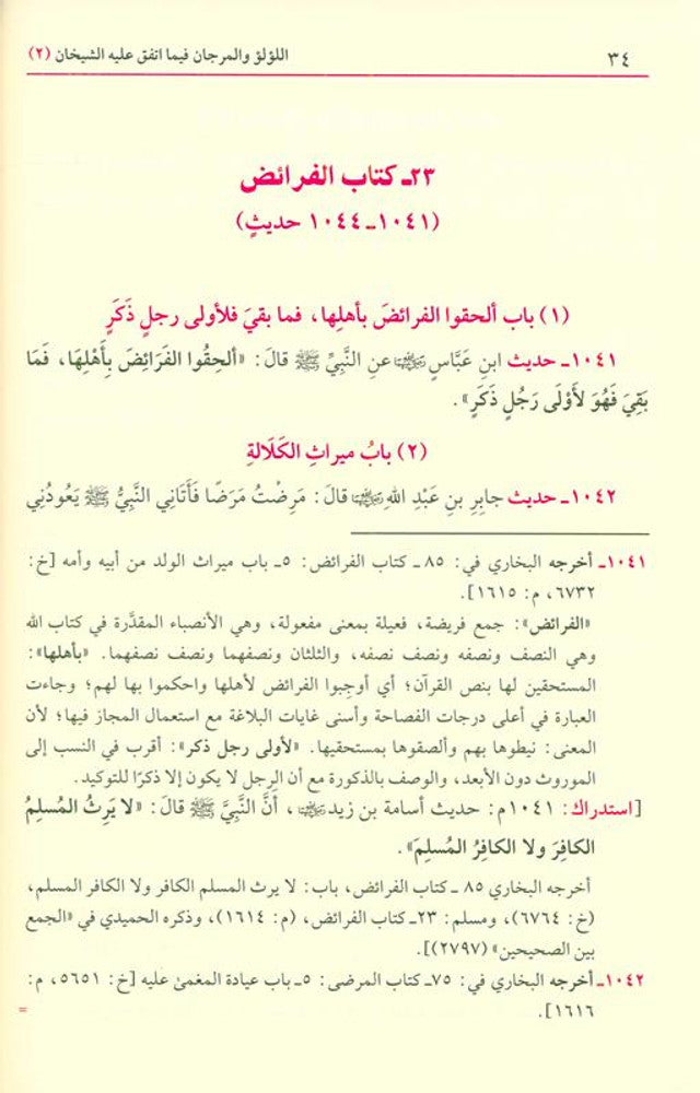 Lu’lu Wa-Al-Marjan  – Agreed Ahadith from Bukhari & Muslim