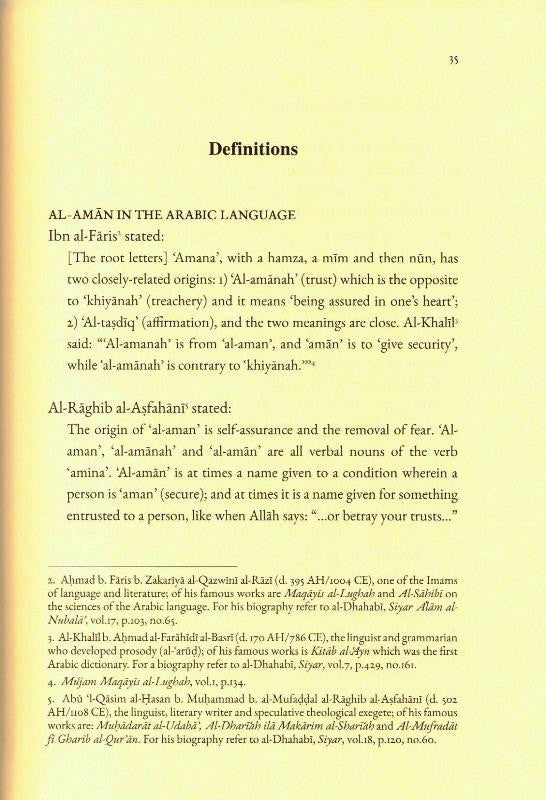 Entering the Protection of Non-Muslims – Islamic Rulings on Aman & Security