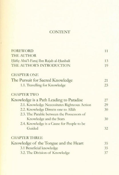 Inheritors Of The Prophets | Ibn Rajab Al-Hanbali